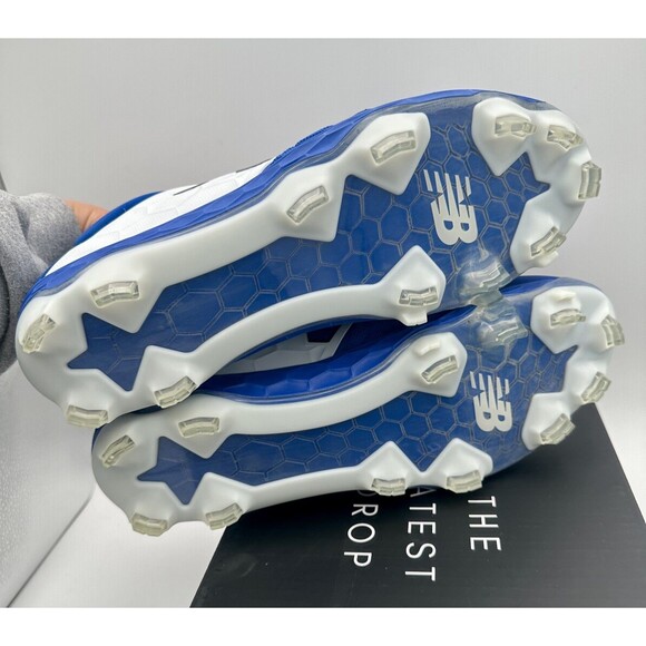 NEW New Balance Fresh Foam PL 3000 men’s blue baseball cleats US size 12.5 EU 47 - Picture 7 of 7